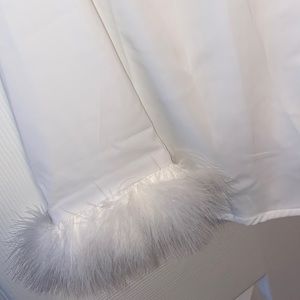 Fuzzy cuff PJ Set! Never worn!